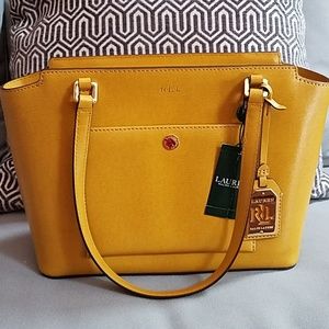 Ralph Lauren Newberry Modern Pocket Tote